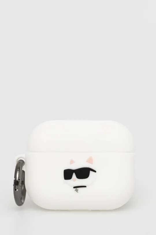 biały Karl Lagerfeld pokrowiec na airpods pro AirPods Pro 2 cover Unisex