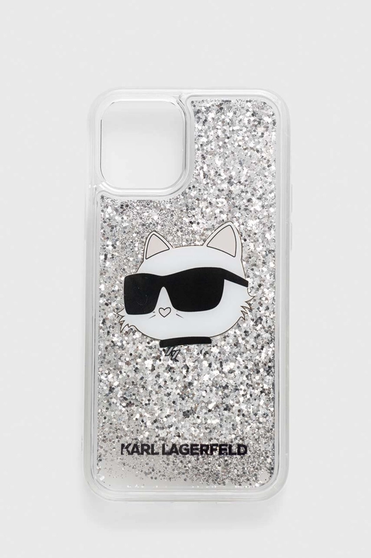 srebrna Etui za telefon Karl Lagerfeld iPhone 12/12 Pro 6,1