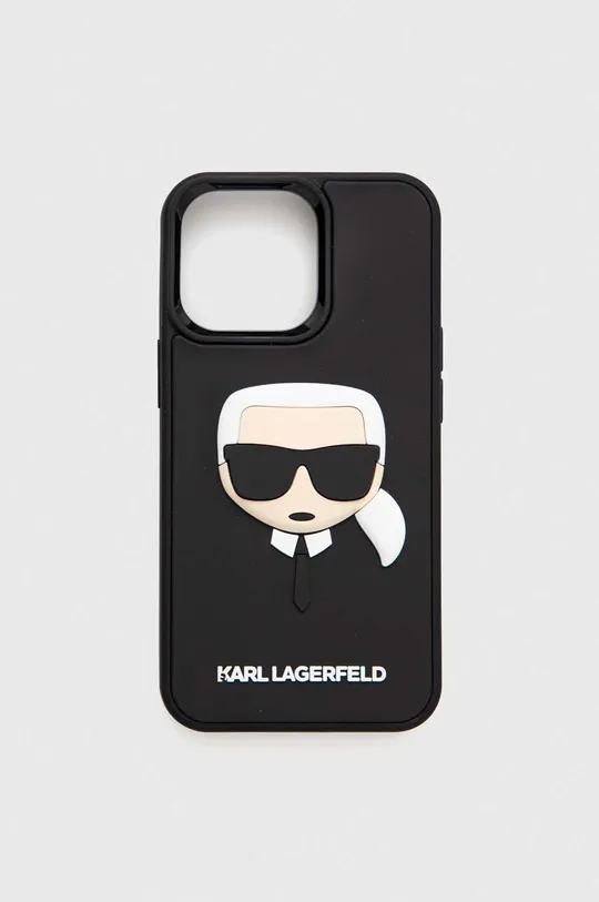 μαύρο Θήκη κινητού Karl Lagerfeld iPhone 13 Pro / 13 6,1