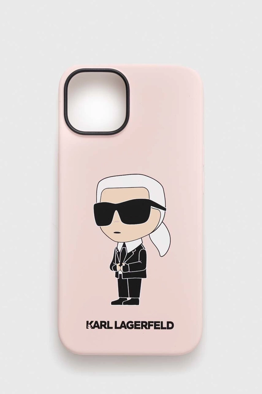 рожевий Чохол на телефон Karl Lagerfeld iPhone 14 6,1