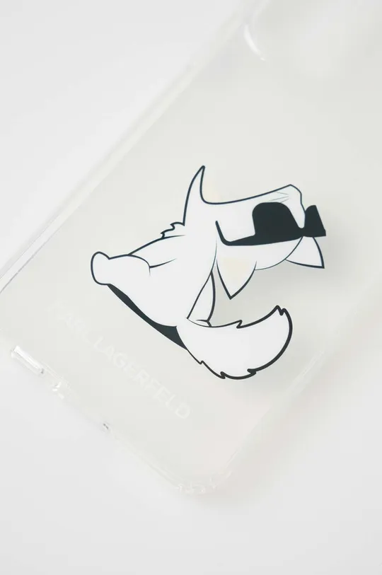 Puzdro na mobil Karl Lagerfeld S23 + S916 priesvitná