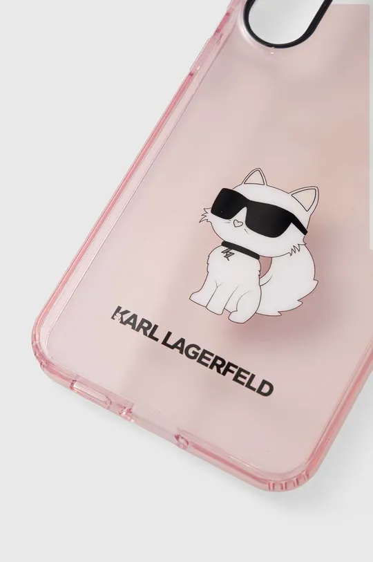 Чохол на телефон Karl Lagerfeld S23 + S916 рожевий
