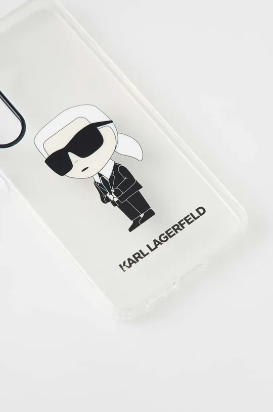 Чехол на телефон Karl Lagerfeld Samsung Galaxy S23 прозрачный