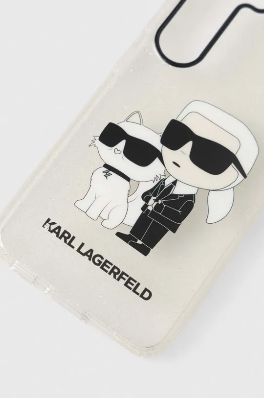 Чехол на телефон Karl Lagerfeld Samsung Galaxy S23 прозрачный