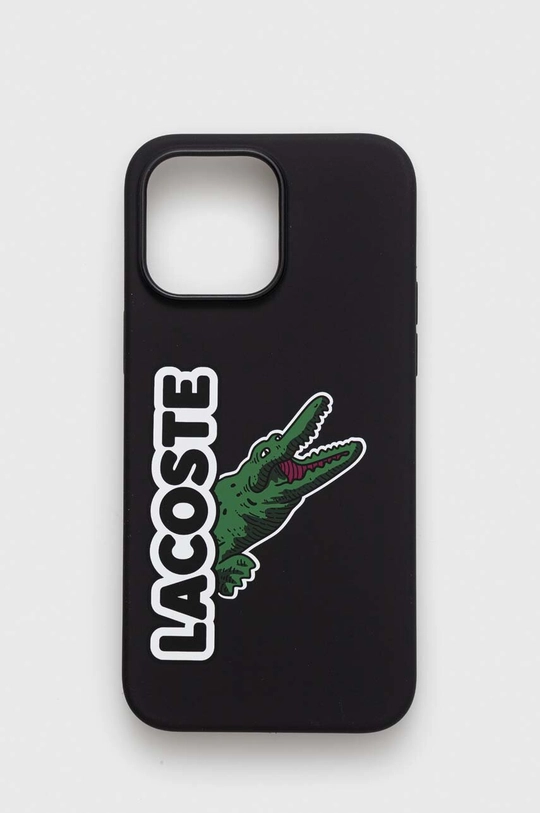 μαύρο Θήκη κινητού Lacoste iPhone 14 Pro Max 6,7