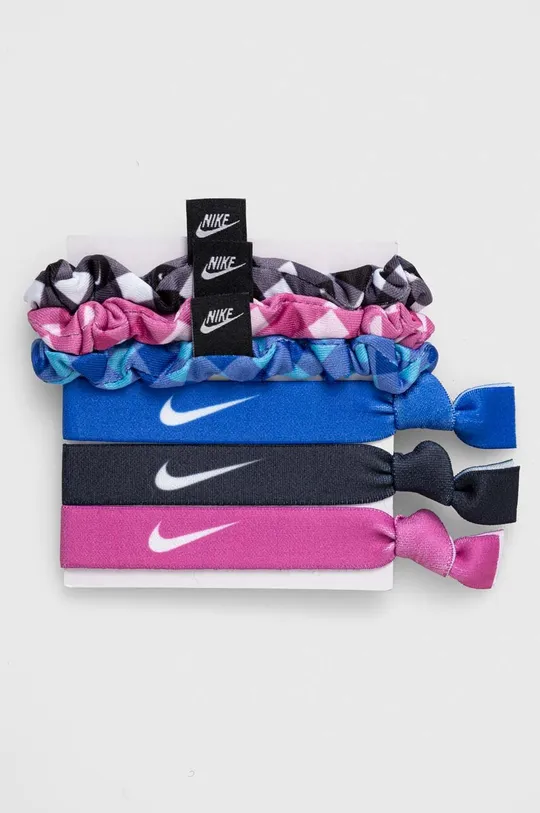 multicolor Nike gumki do włosów 6-pack Unisex