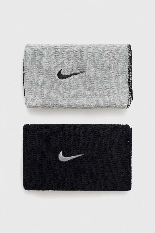 grigio Nike fascia da polso pacco da 2 Unisex