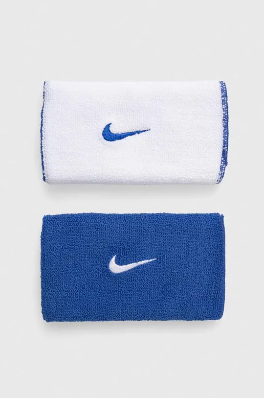 niebieski Nike opaski na nadgarstek 2-pack Unisex