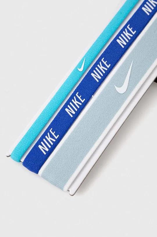 Nike opaski na głowę 3-pack niebieski