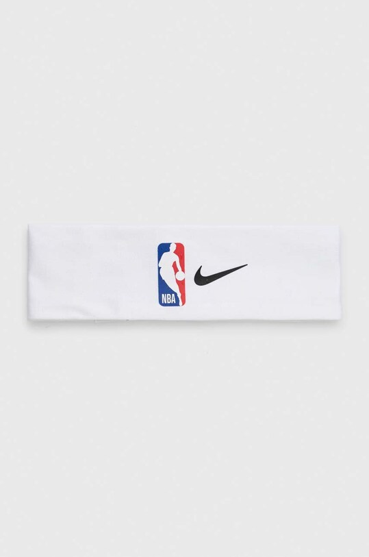 Повязка на голову Nike цвет белый | ANSWEAR.ua