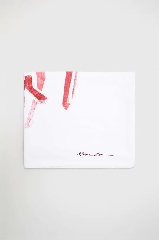 Bombažna brisača Ralph Lauren rdeča