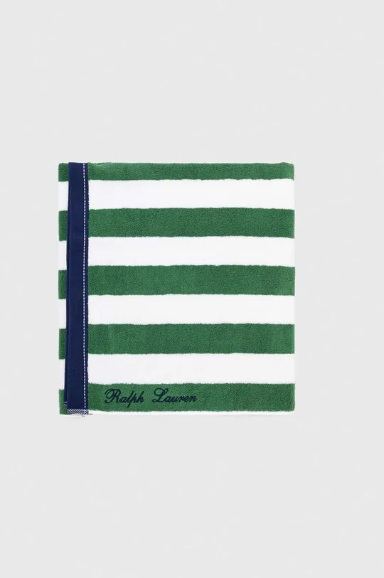 Хлопковое полотенце Ralph Lauren зелёный