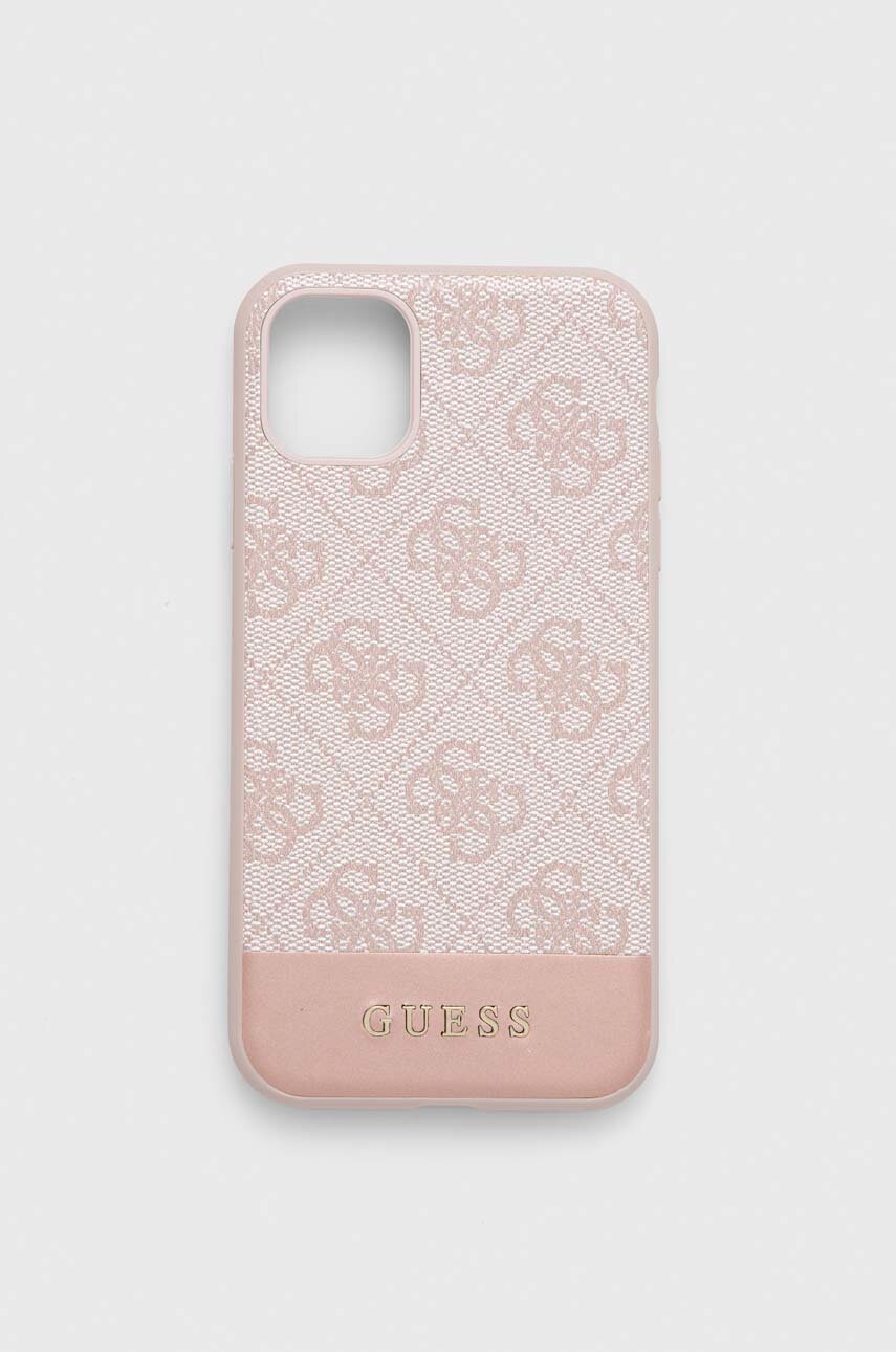 Guess GUHCN614GMGBR - Custodia Per IPhone 11 6,1, Con Logo Big - 3