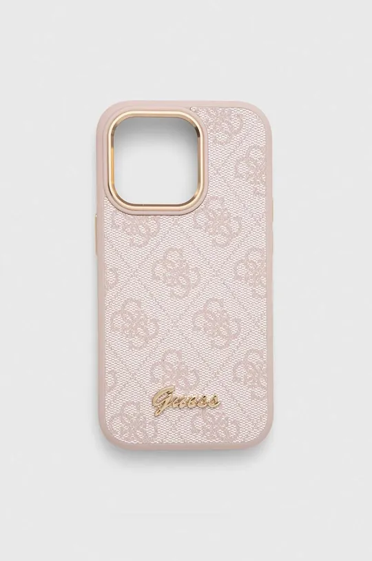 ροζ Θήκη κινητού Guess iPhone 14 Pro 6,1