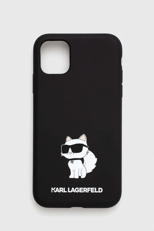 μαύρο Θήκη κινητού Karl Lagerfeld iPhone 11/ XR Unisex