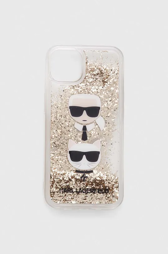χρυσαφί Θήκη κινητού Karl Lagerfeld iPhone 13 6,1
