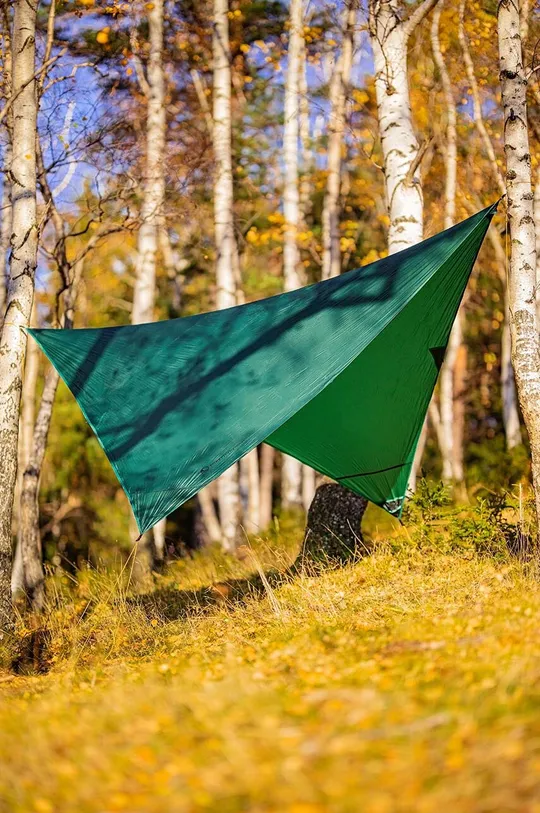 zelena Nadstrešnica za viseću mrežu Ticket to The Moon Lightest Tarp