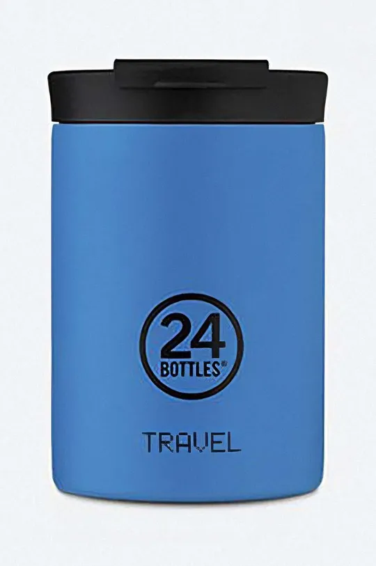 niebieski 24bottles kubek termiczny Travel Tumbler 350 Pacific Beach Unisex
