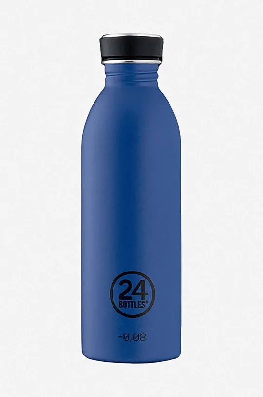 niebieski 24bottles butelka Urban Bottle 500 Stone Gold Blue Unisex