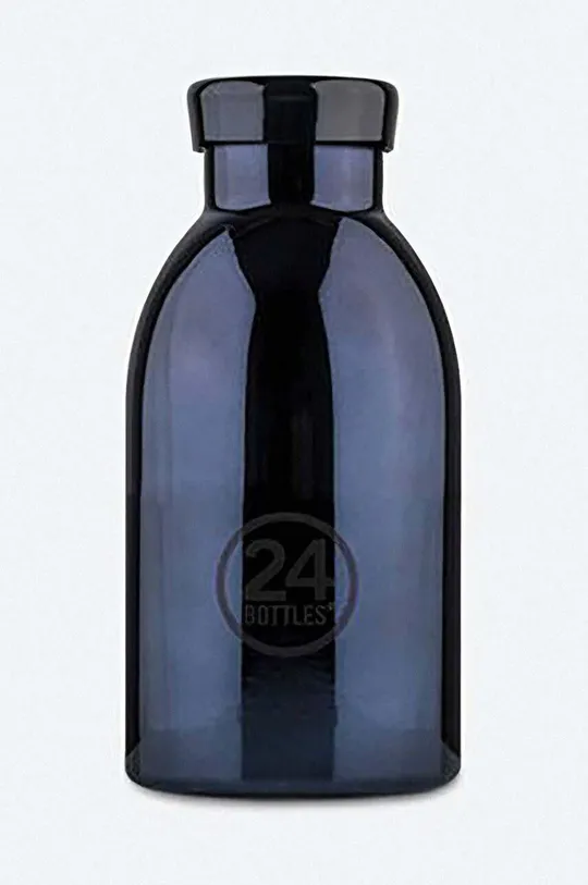 чёрный Термобутылка 24bottles Unisex