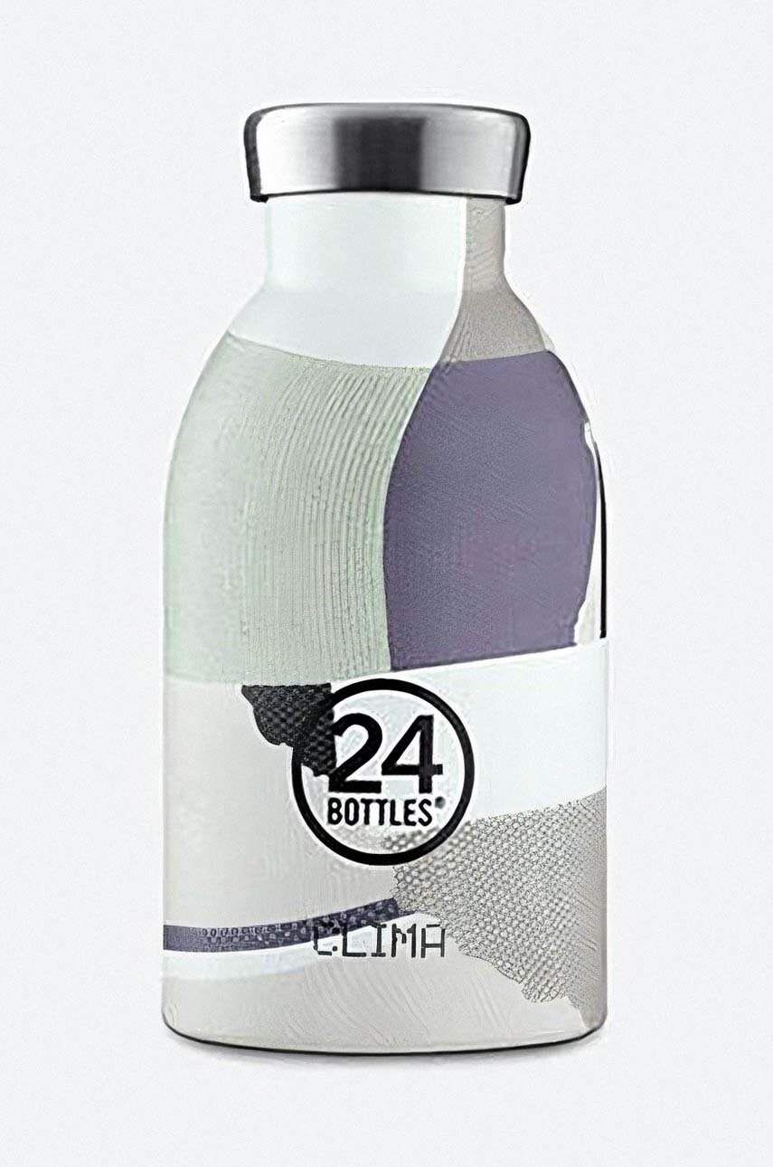 сірий Термічна пляшка 24bottles Unisex