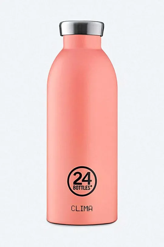 różowy 24bottles butelka termiczna Clima 500 Blush Rose Unisex