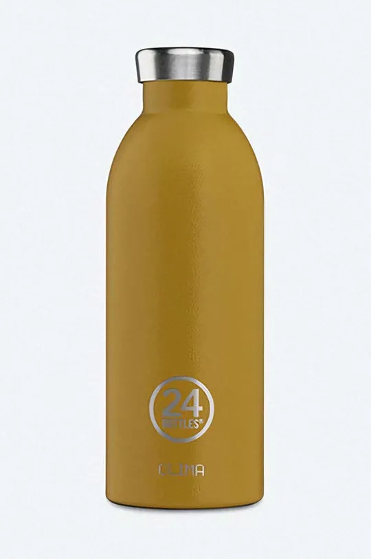 zielony 24bottles butelka termiczna Clima 500 Safari Khaki Unisex