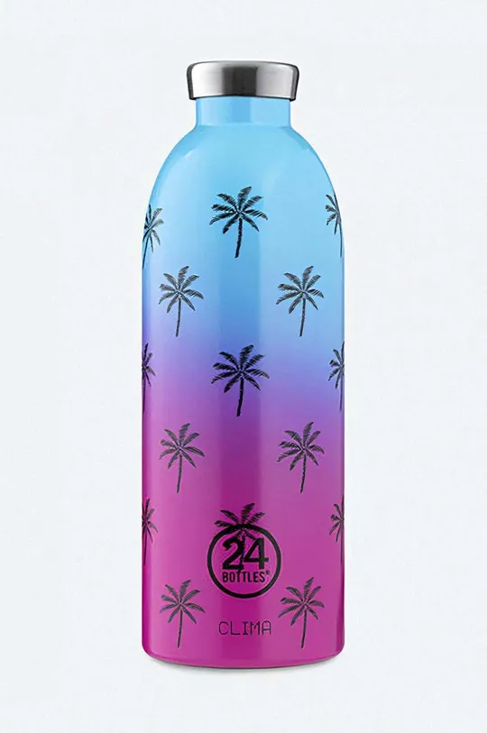 фіолетовий Термічна пляшка 24bottles Unisex