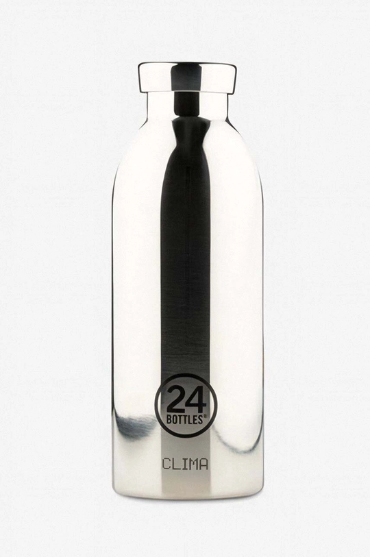 stříbrná Termoláhev 24bottles Unisex