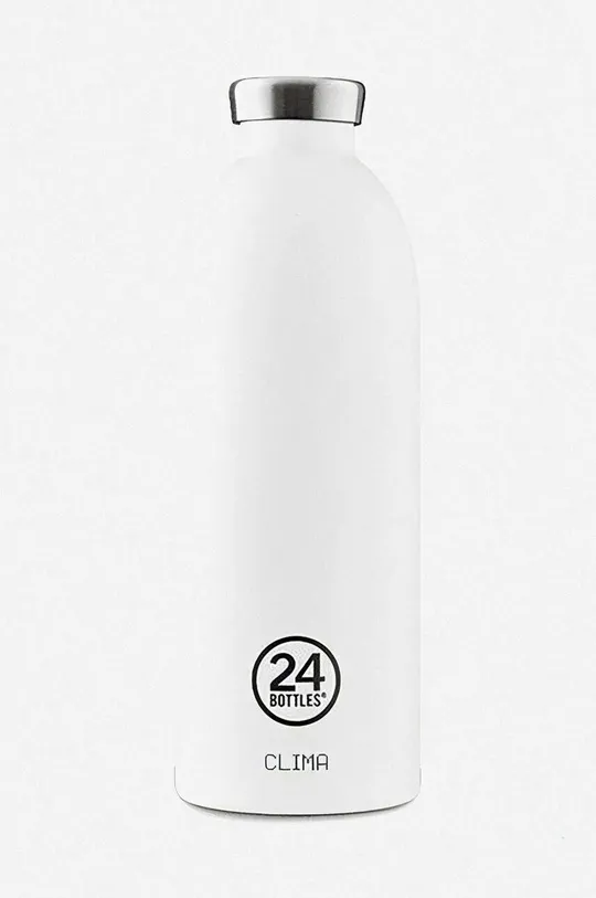24bottles butelka termiczna Clima Bottle 850 Stone Ice White biały
