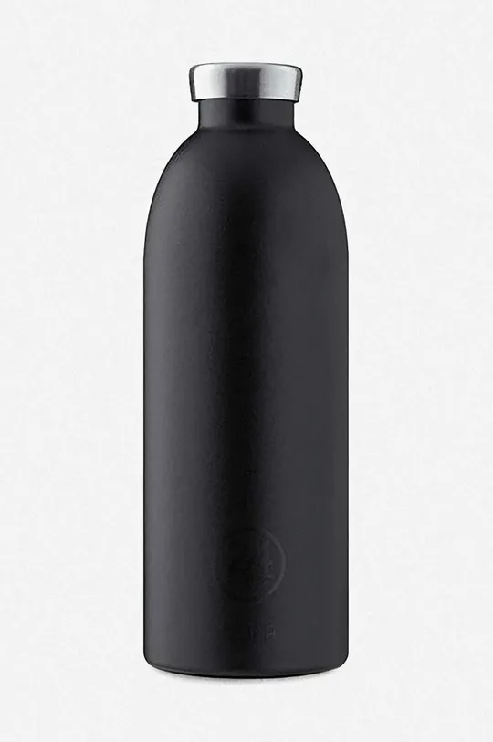 czarny 24bottles butelka termiczna Clima Bottle 850 Stone Tuxedo Black Unisex