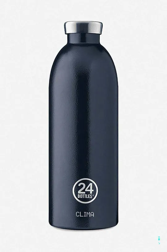 granatowy 24bottles butelka termiczna Clima Bottle 850 Deep Blue Unisex