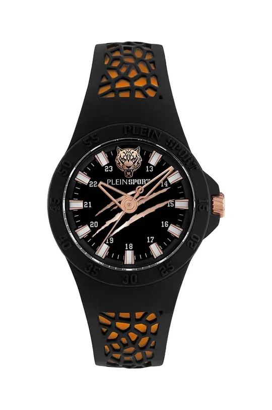 czarny PLEIN SPORT zegarek Unisex