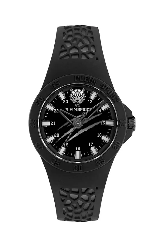 czarny PLEIN SPORT zegarek Unisex