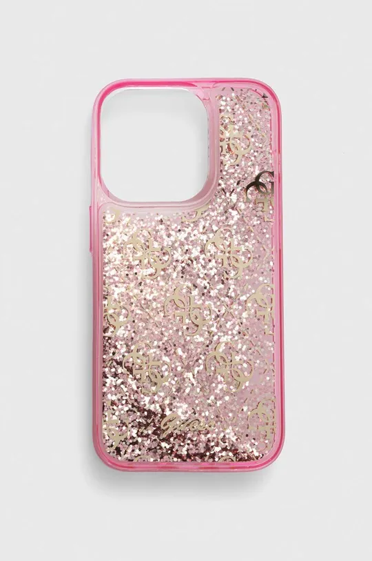 ροζ Θήκη κινητού Guess iPhone 14 Pro 6.1
