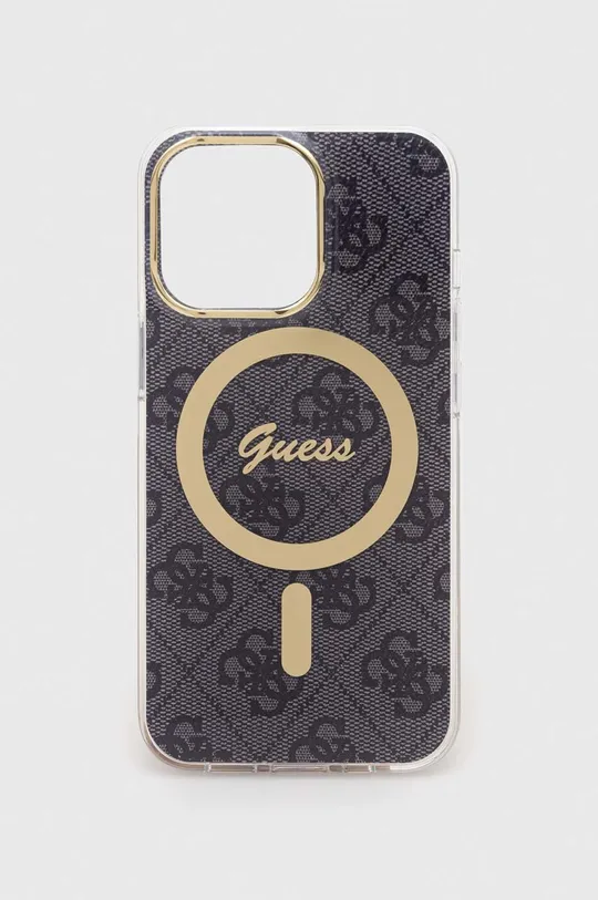 szary Guess etui na telefon iPhone 13 Pro / 13 6.1