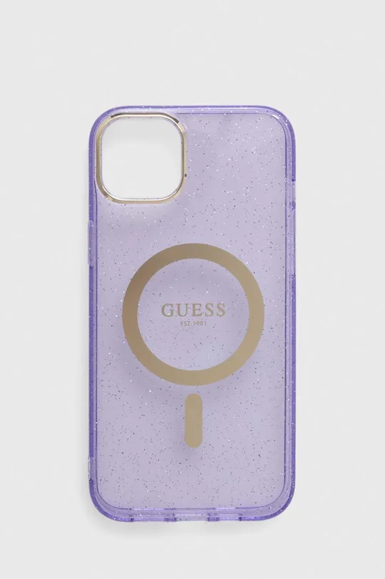 vijolična Etui za telefon Guess iPhone 14 Plus 6.7
