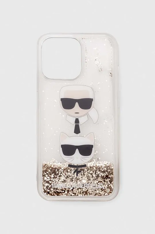 χρυσαφί Θήκη κινητού Karl Lagerfeld iPhone 13 Pro / 13 6,1
