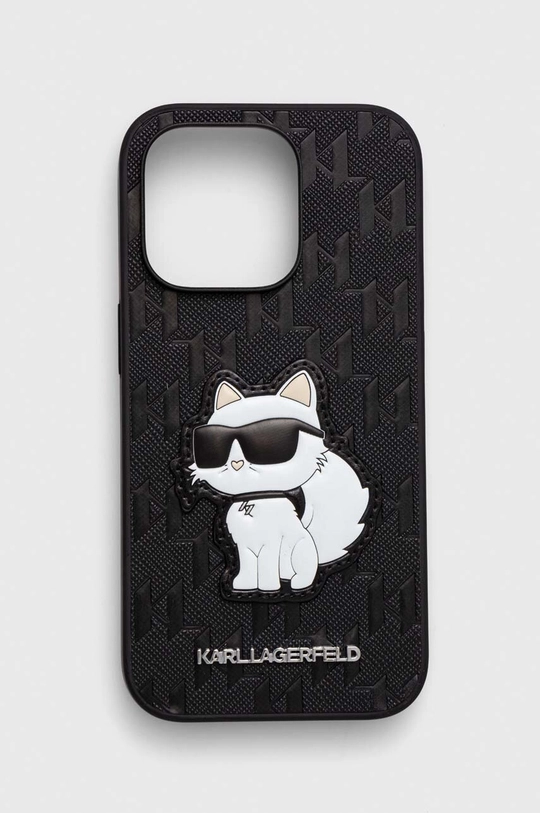 črna Etui za telefon Karl Lagerfeld iPhone 14 Pro 6.1