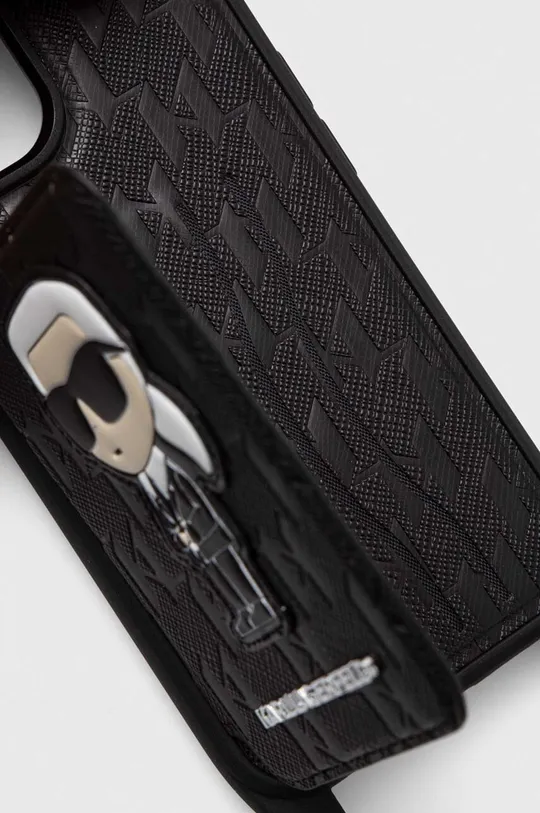 črna Etui za telefon Karl Lagerfeld iPhone 14 6.1