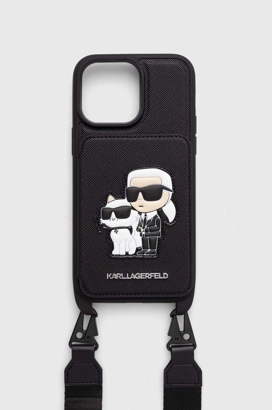 črna Etui za telefon Karl Lagerfeld iPhone 14 Pro Max 6.7