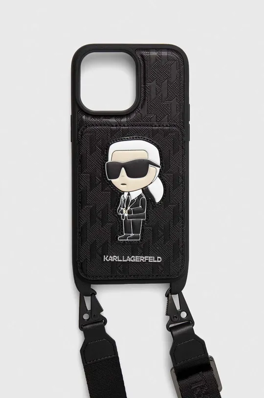 μαύρο Θήκη κινητού Karl Lagerfeld iPhone 14 Pro Max 6.7