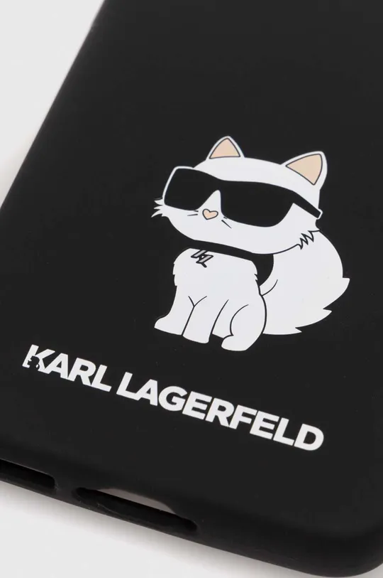 Puzdro na mobil Karl Lagerfeld S23 S911 čierna