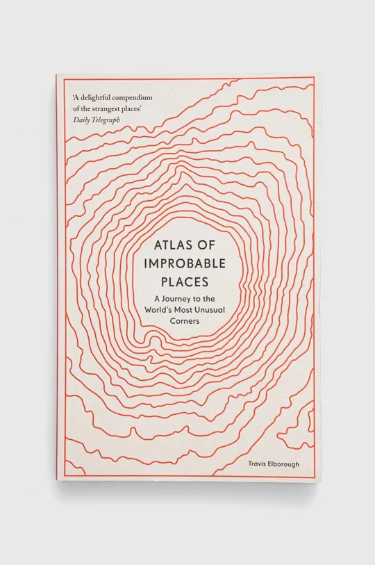 multicolor Aurum Press książka Atlas of Improbable Places, Travis Elborough Unisex