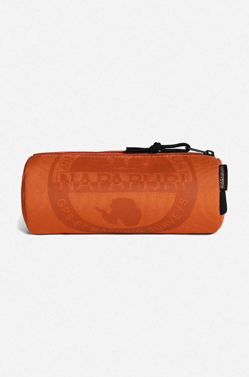 orange Napapijri pencil case Happy PC Unisex