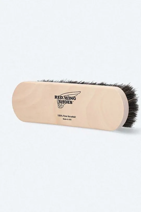 brown Red Wing shoe cleaning brush Unisex