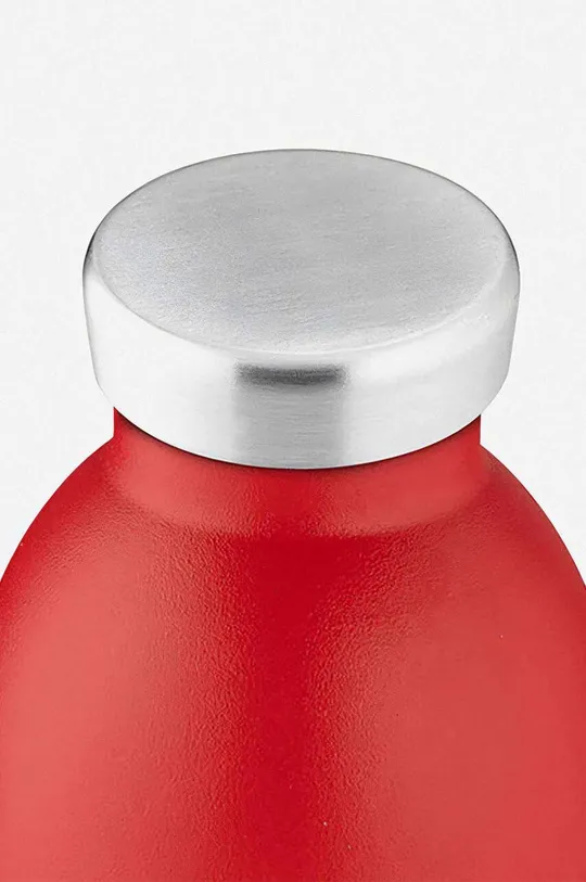 Θερμικό μπουκάλι 24bottles Clima Bottle 330ml Stone Hot Red  100% Ανοξείδωτο ατσάλι