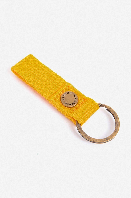 yellow Fjallraven keychain Kanken