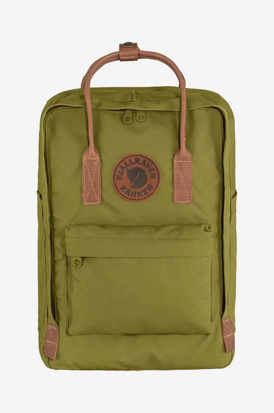 green Fjallraven backpack Kanken No. 2 Laptop 15