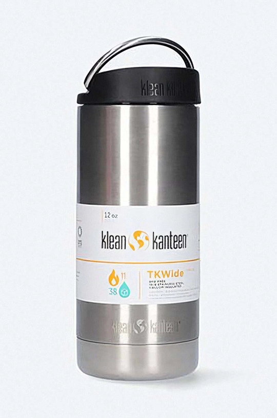 srebrny Klean Kanteen butelka termiczna Unisex